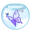 виртуальный аквариум, онлайн питомец, террариум с бабочками